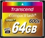 Transcend 64GB CF Card (600X) - TS64GCF600