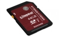 Kingston 64GB SDXC UHS-I High Speed Class 3 (U3) (R/W 90/80 MB/s) - SDA3/64GB
