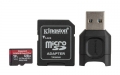 Kingston 128GB microSDXC React Plus SDCR2 w/Adapter + MLPM Reader - MLPMR2/128GB
