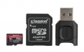 Kingston 256GB microSDXC React Plus SDCR2 w/Adapter + MLPM Reader - MLPMR2/256GB