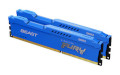 Kingston 8GB 1600MHz DDR3 CL10 DIMM (Kit of 2) FURY Beast Blue - KF316C10BK2/8