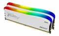 Kingston 16GB 3600MT/s DDR4 CL17 DIMM (Kit of 2) FURY Beast White RGB SE - KF436C17BWAK2/16
