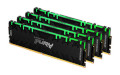 Kingston 128GB 3600MHz DDR4 CL18 DIMM (Kit of 4) FURY Renegade RGB - KF436C18RBAK4/128