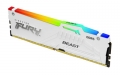 Kingston 16GB 5600MT/s DDR5 CL40 DIMM FURY Beast White RGB XMP - KF556C40BWA-16