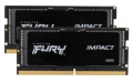 Kingston 32GB 4800MT/s DDR5 CL38 SODIMM (Kit of 2) FURY Impact PnP - KF548S38IBK2-32