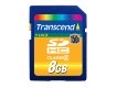 Transcend 8GB Ultimate SDHC Card (150X Class 6) SLC - TS8GSDHC150