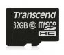Transcend 32GB microSDHC Class 10 (no box & adapter) - TS32GUSDC10