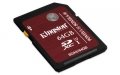 Kingston 64GB SDXC UHS-I High Speed Class 3 (U3) (R/W 90/80 MB/s) - SDA3/64GB