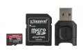Kingston 128GB microSDXC React Plus SDCR2 w/Adapter + MLPM Reader - MLPMR2/128GB