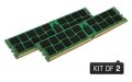 Kingston 16GB 2666MT/s DDR4 Non-ECC CL19 DIMM (Kit of 2) 1Rx8 - KVR26N19S8K2/16